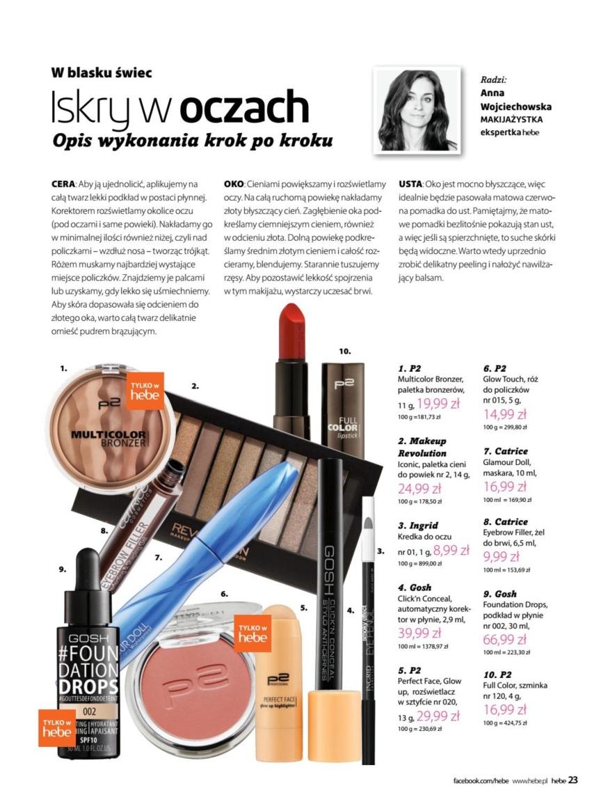 Gazetka promocyjna Hebe str. 23