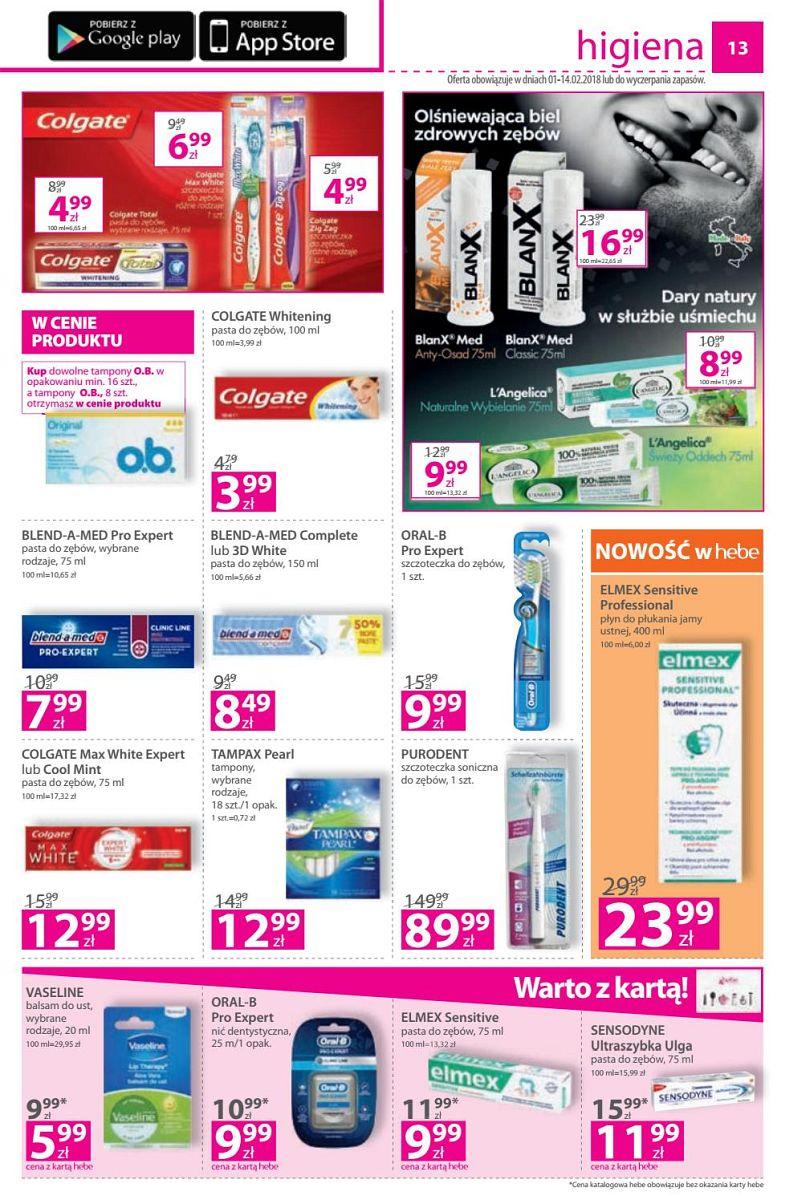 Gazetka promocyjna Hebe str. 13