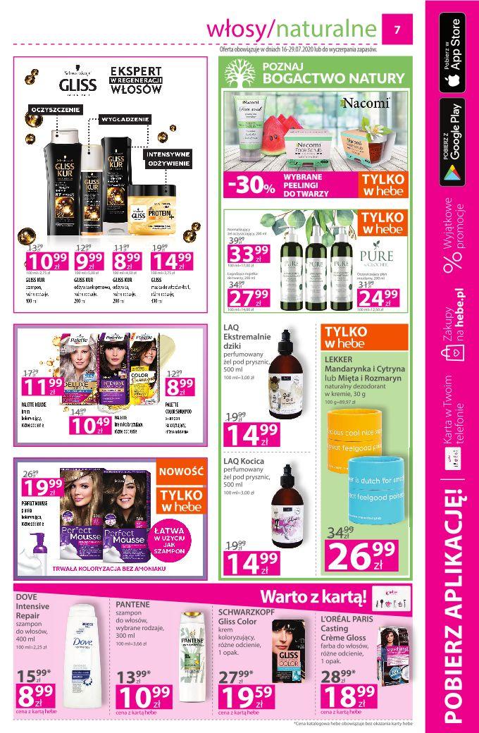 Gazetka promocyjna Hebe str. 7