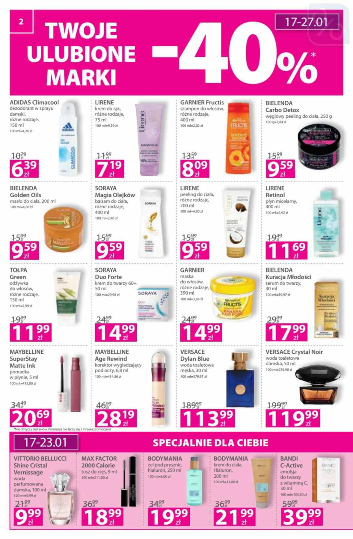 Gazetka promocyjna Hebe str. 2