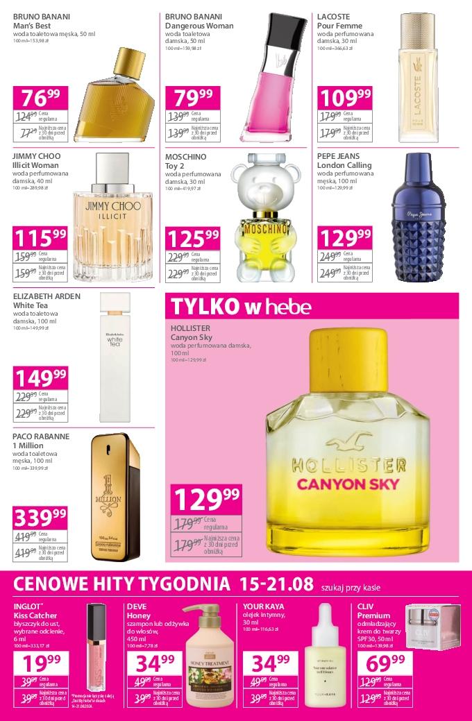 Gazetka promocyjna Hebe str. 3