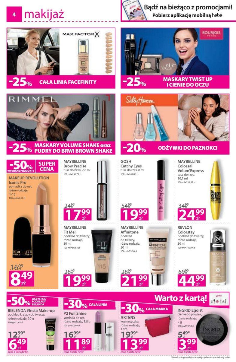 Gazetka promocyjna Hebe str. 4