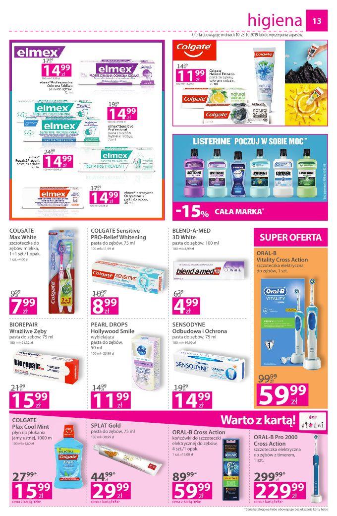 Gazetka promocyjna Hebe str. 13