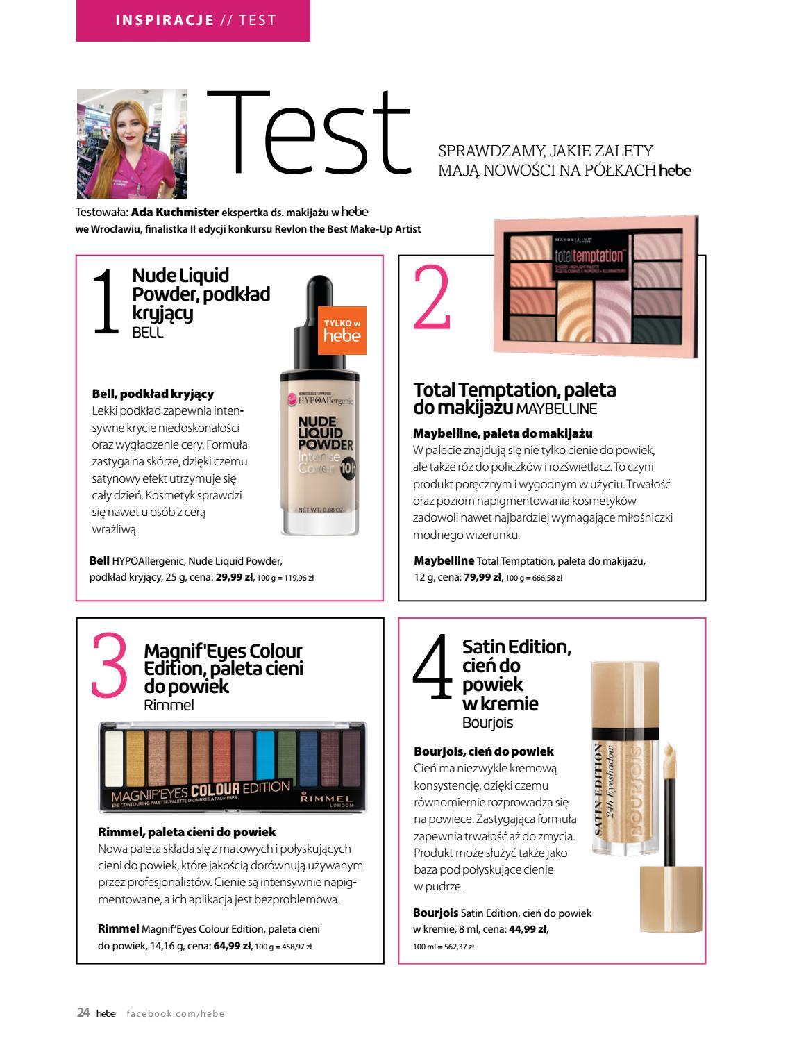 Gazetka promocyjna Hebe str. 24