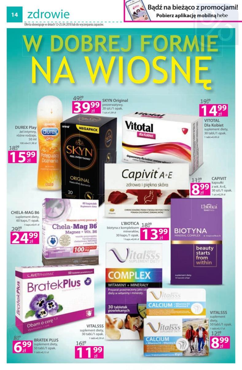 Gazetka promocyjna Hebe str. 14
