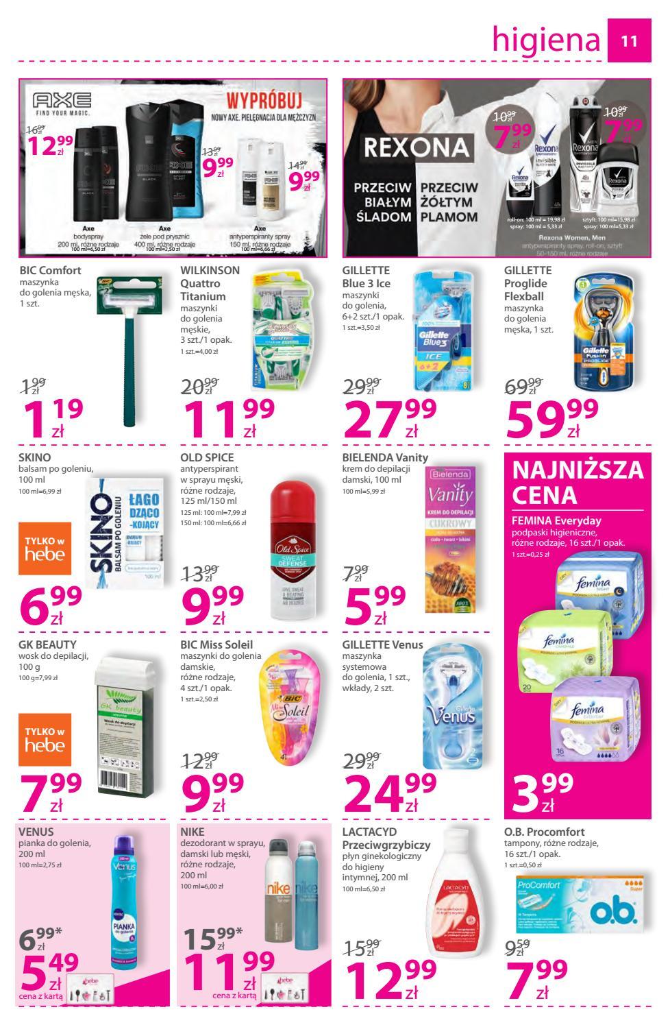 Gazetka promocyjna Hebe str. 11