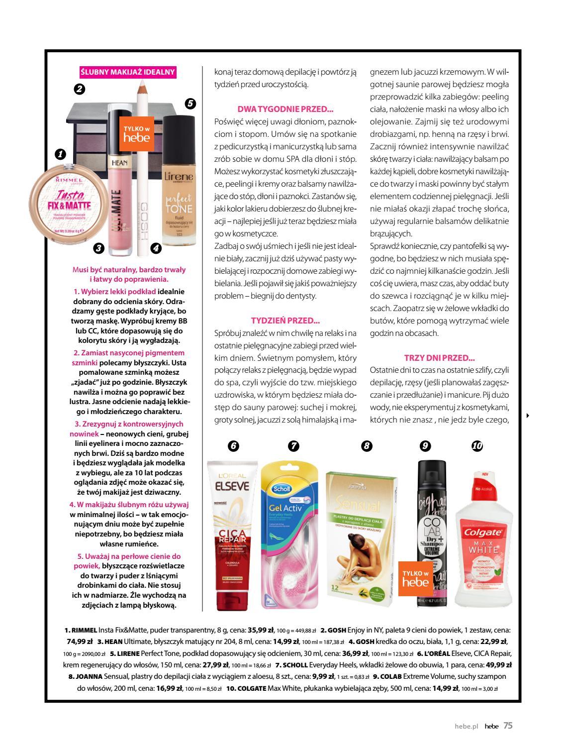Gazetka promocyjna Hebe str. 75