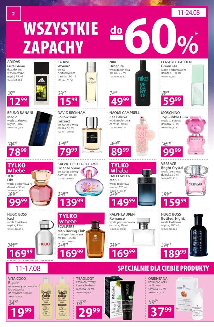 Gazetka promocyjna Hebe str. 2