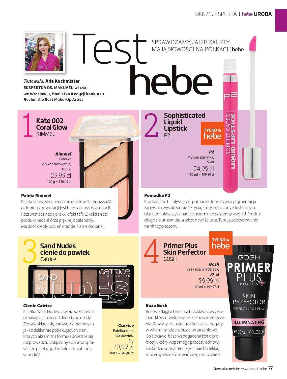 Gazetka promocyjna Hebe str. 77