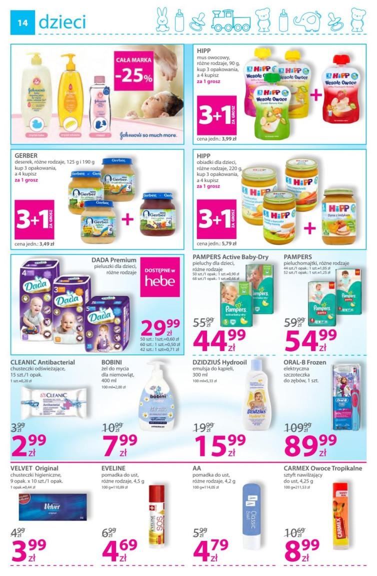 Gazetka promocyjna Hebe str. 14