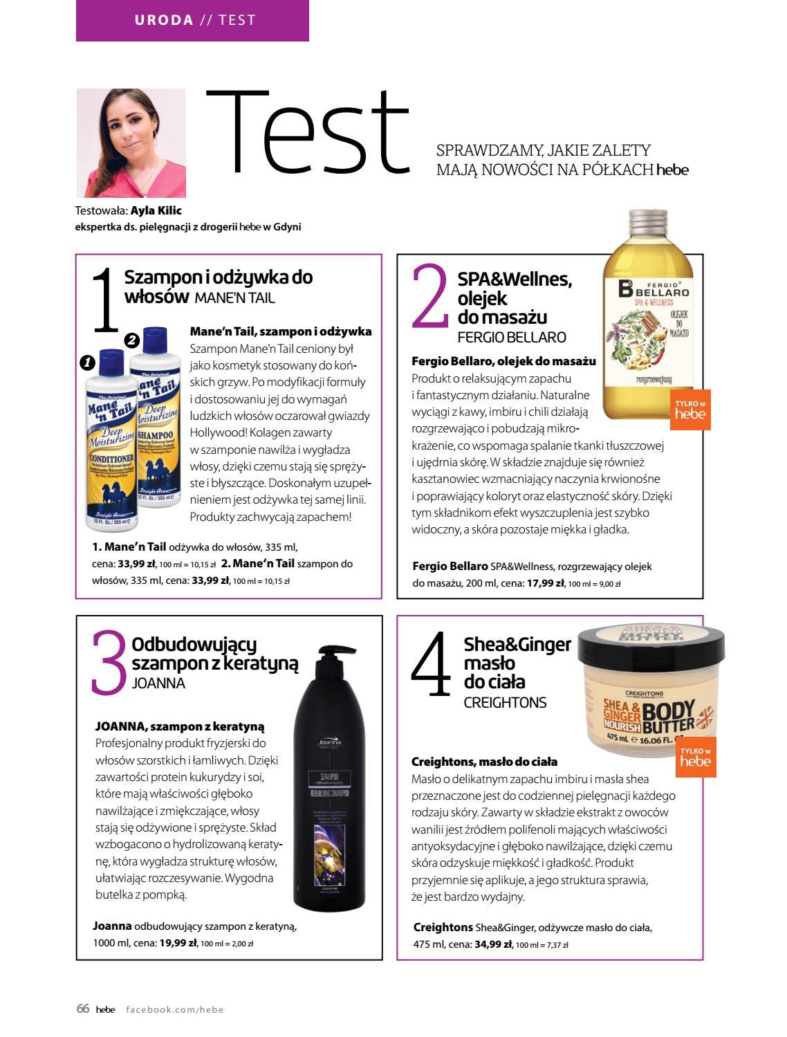 Gazetka promocyjna Hebe str. 66