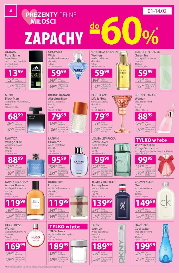 Gazetka promocyjna Hebe str. 4