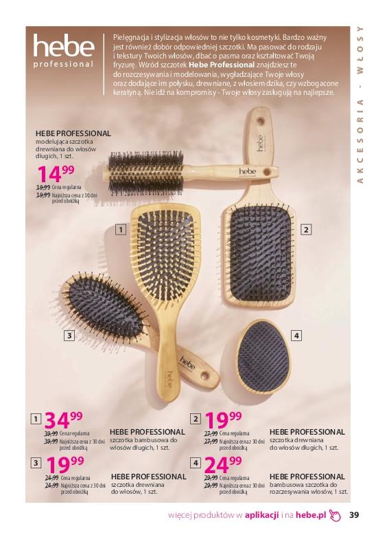 Gazetka promocyjna Hebe str. 39