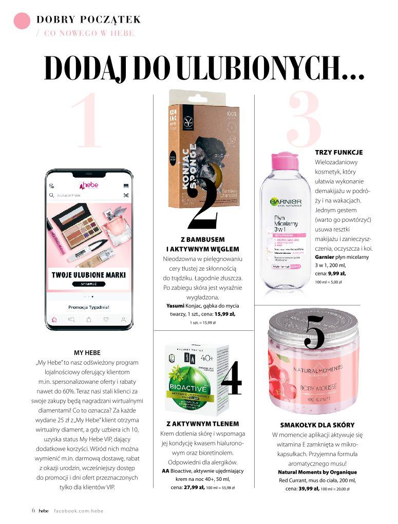 Gazetka promocyjna Hebe str. 6