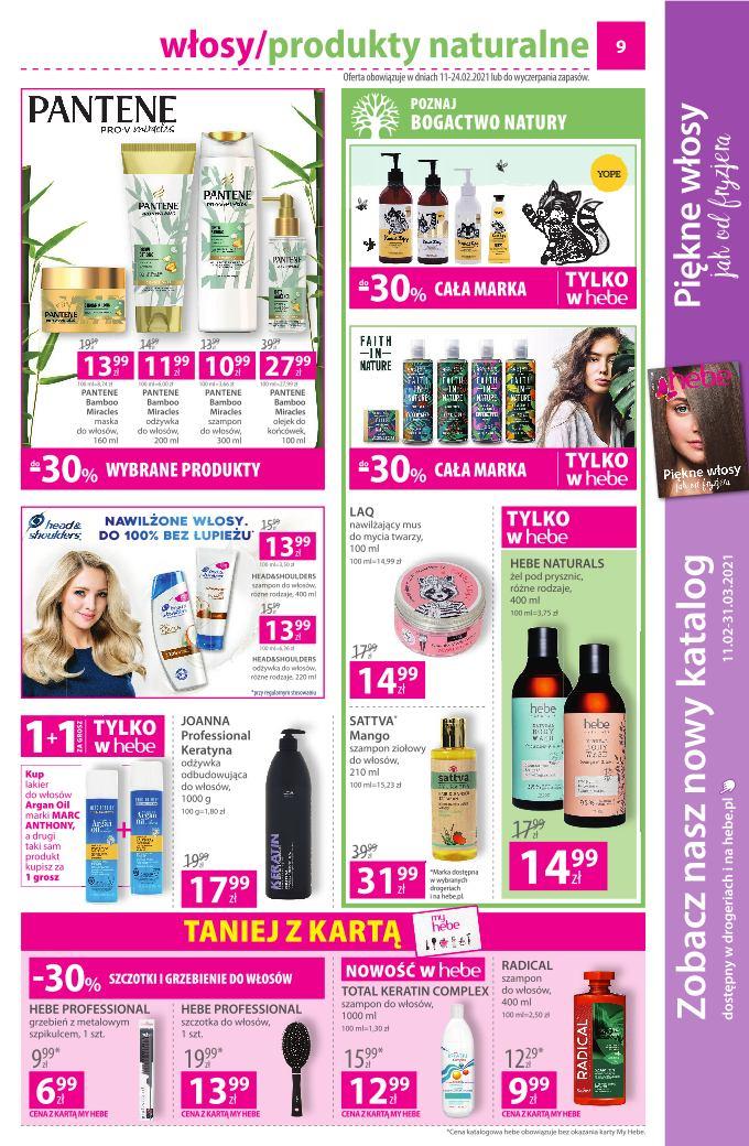 Gazetka promocyjna Hebe str. 9