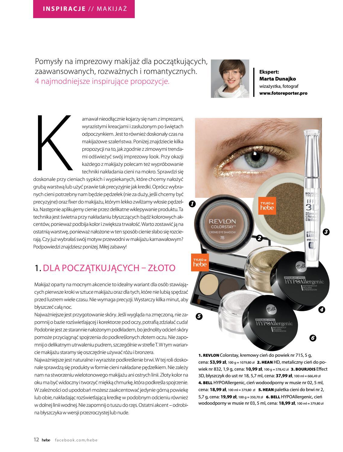 Gazetka promocyjna Hebe str. 12