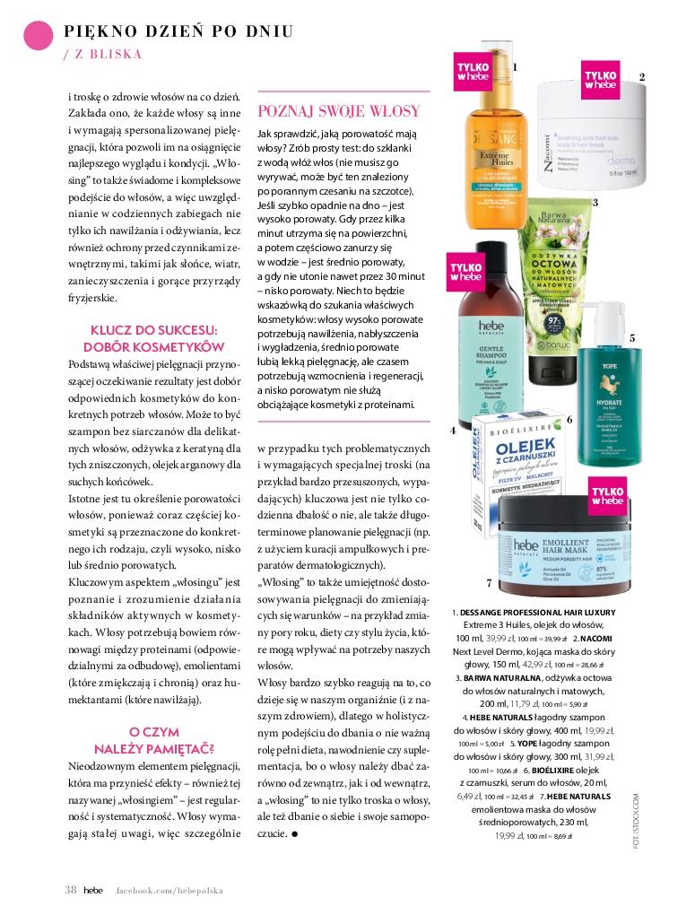 Gazetka promocyjna Hebe str. 38