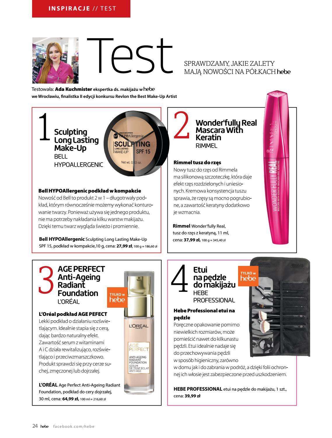 Gazetka promocyjna Hebe str. 24