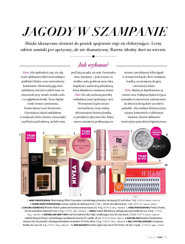 Gazetka promocyjna Hebe str. 73