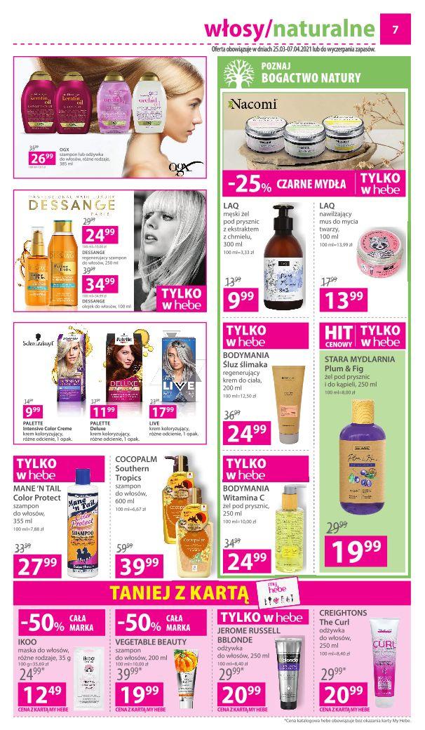 Gazetka promocyjna Hebe str. 7