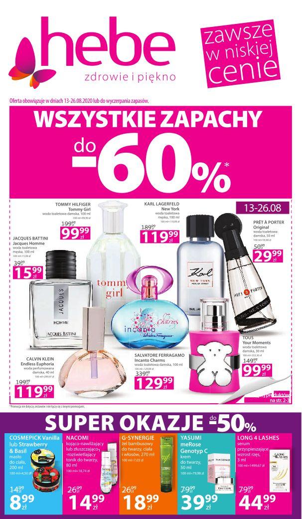 Gazetka promocyjna Hebe str. 1