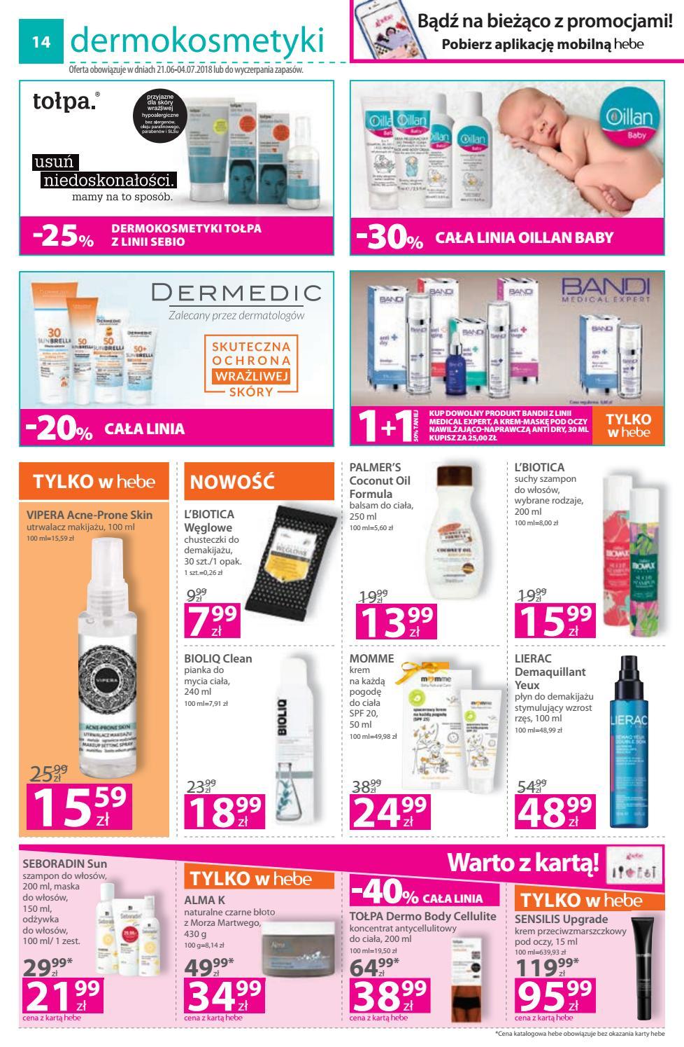 Gazetka promocyjna Hebe str. 14
