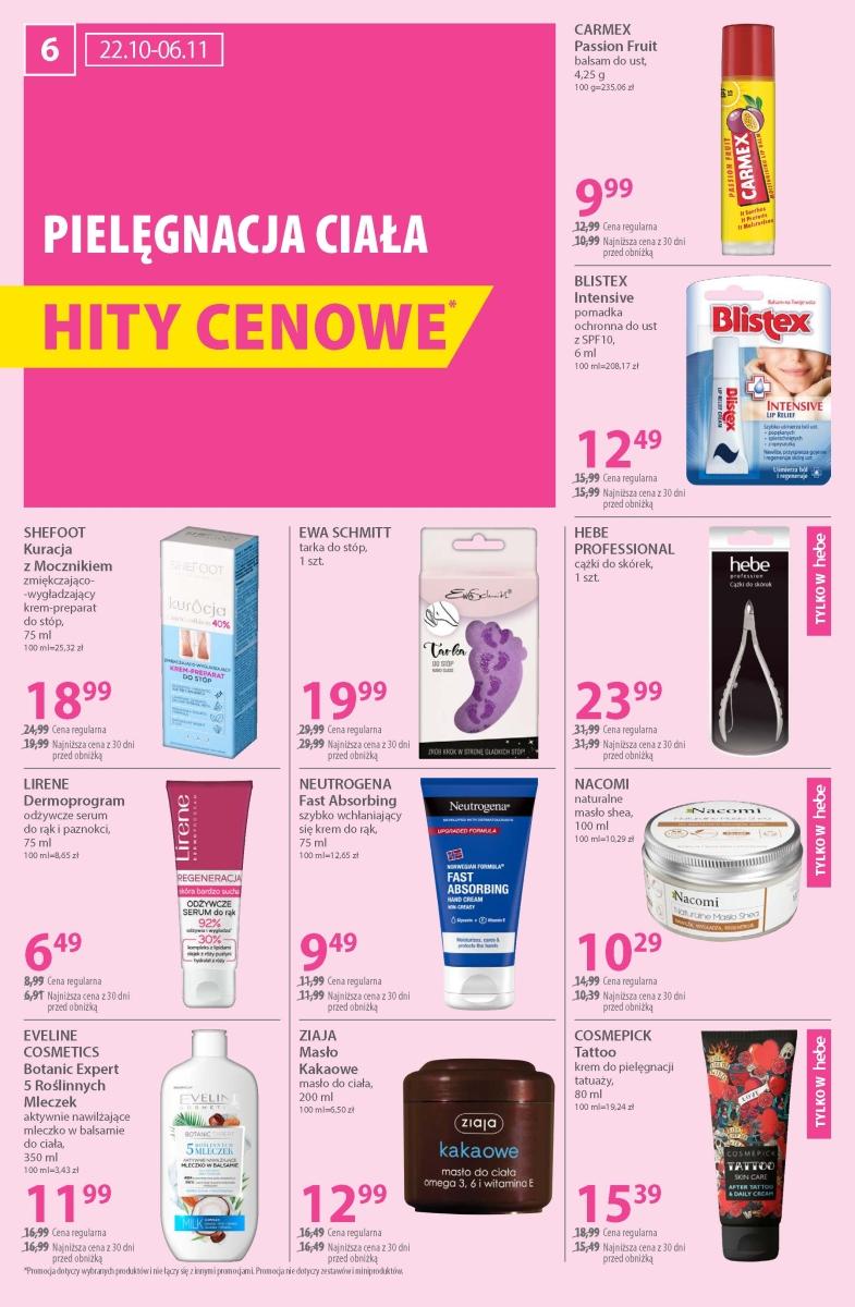 Gazetka promocyjna Hebe str. 6