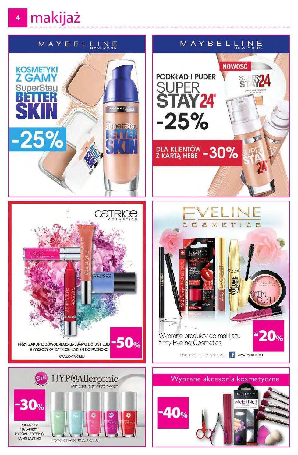 Gazetka promocyjna Hebe str. 4