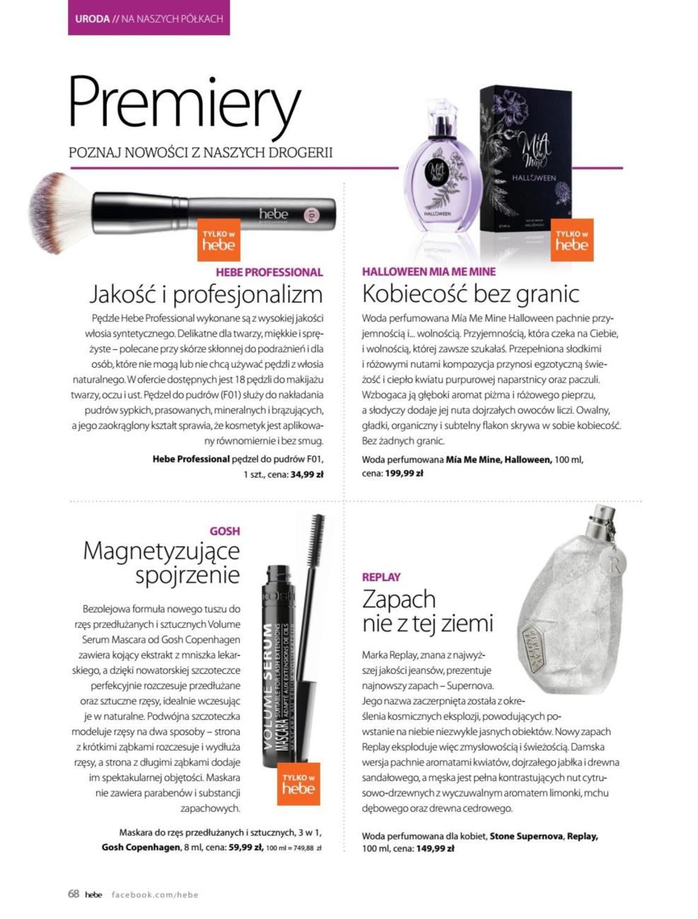 Gazetka promocyjna Hebe str. 68