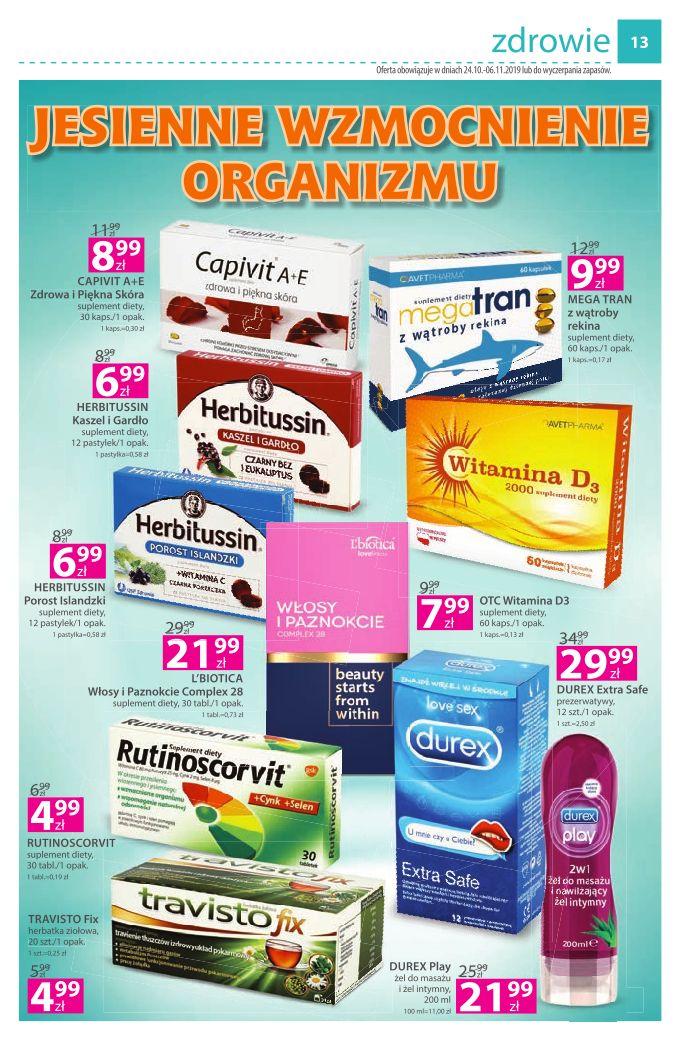 Gazetka promocyjna Hebe str. 13