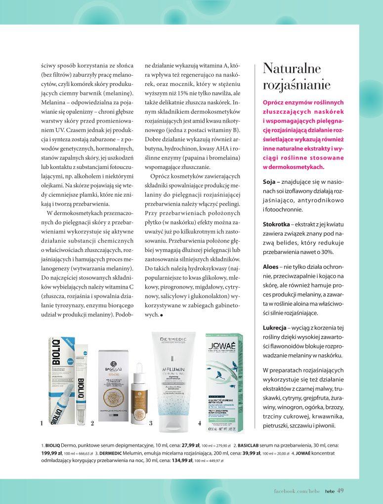 Gazetka promocyjna Hebe str. 49