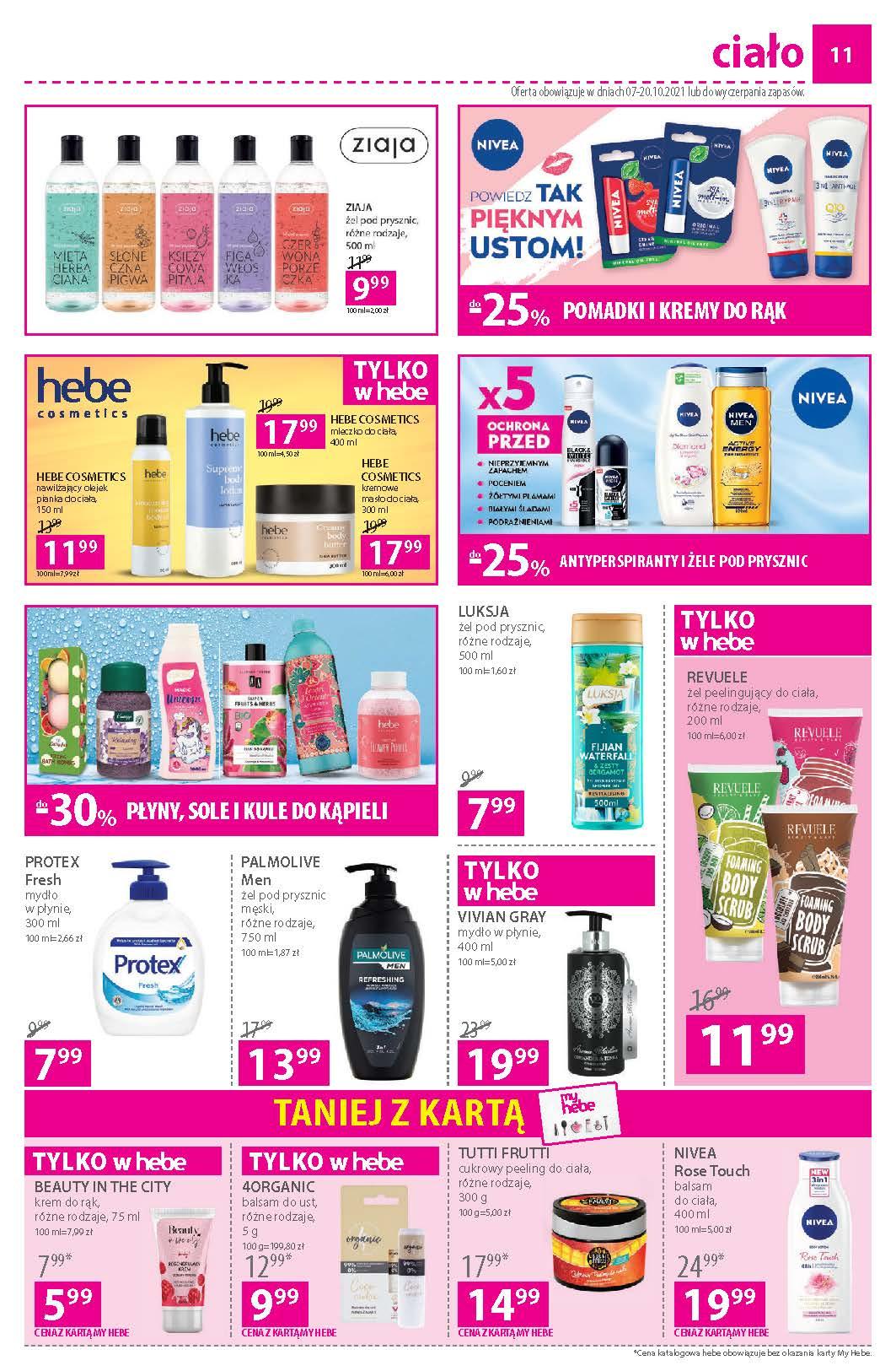 Gazetka promocyjna Hebe str. 11