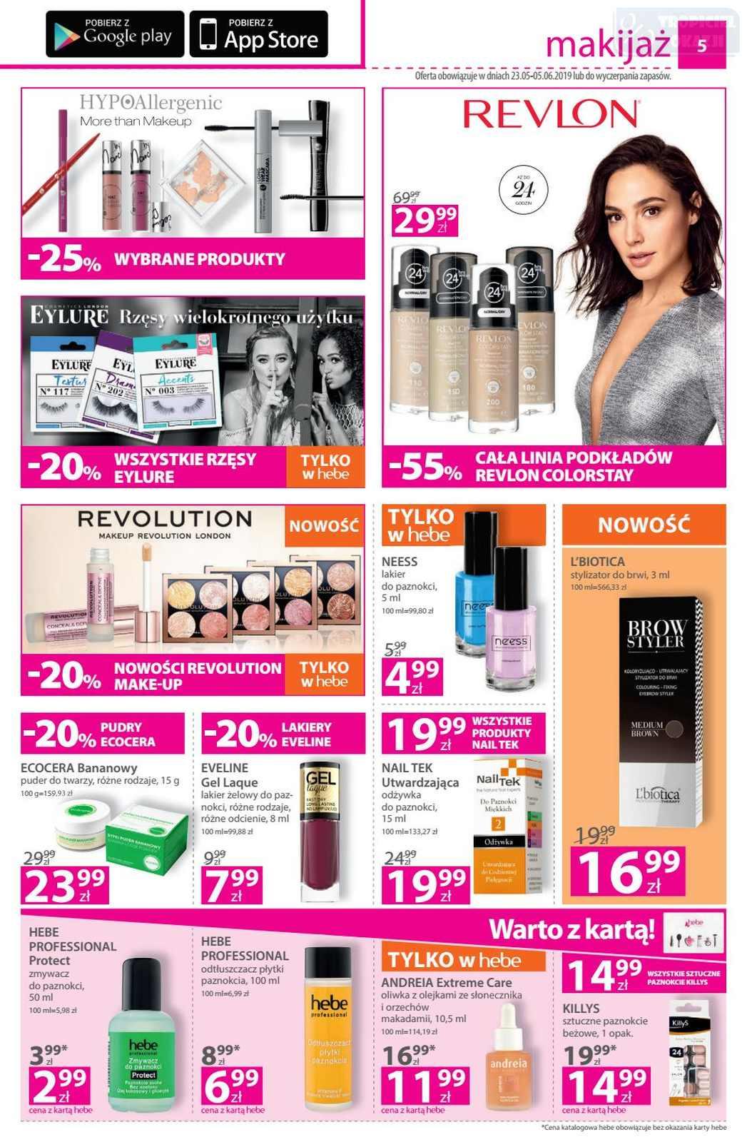 Gazetka promocyjna Hebe str. 5