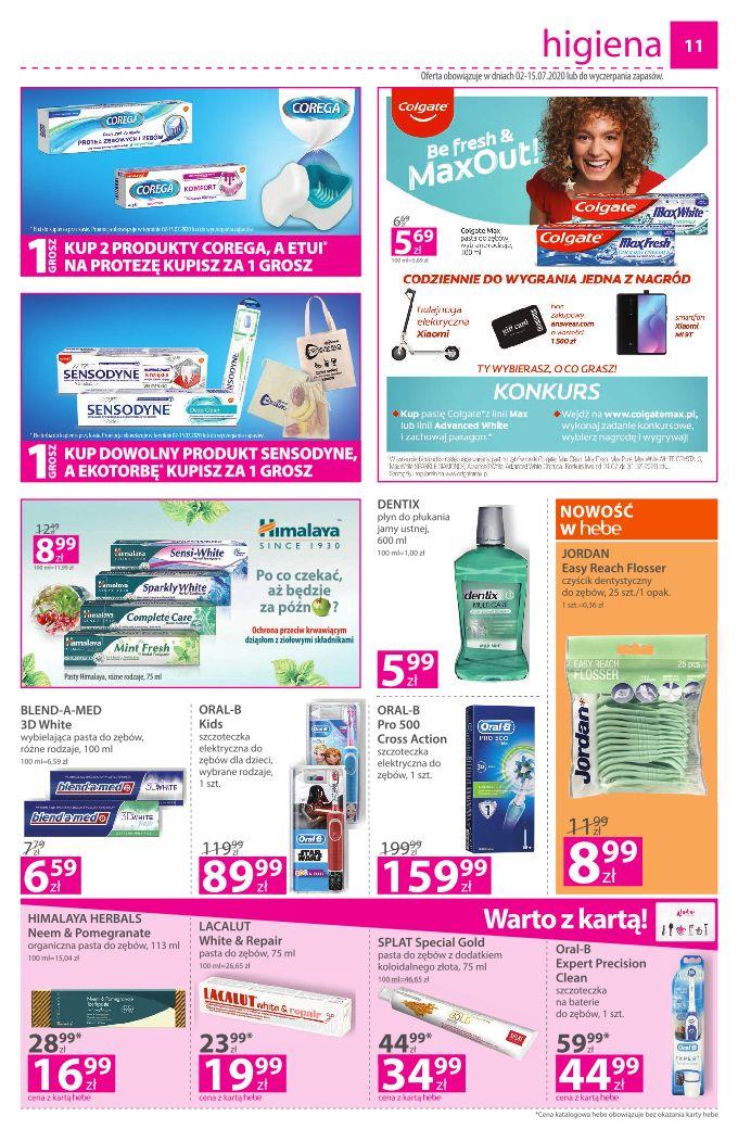 Gazetka promocyjna Hebe str. 11