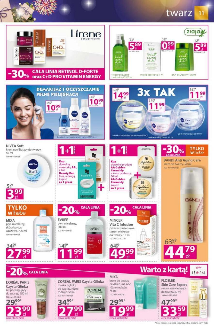 Gazetka promocyjna Hebe str. 11