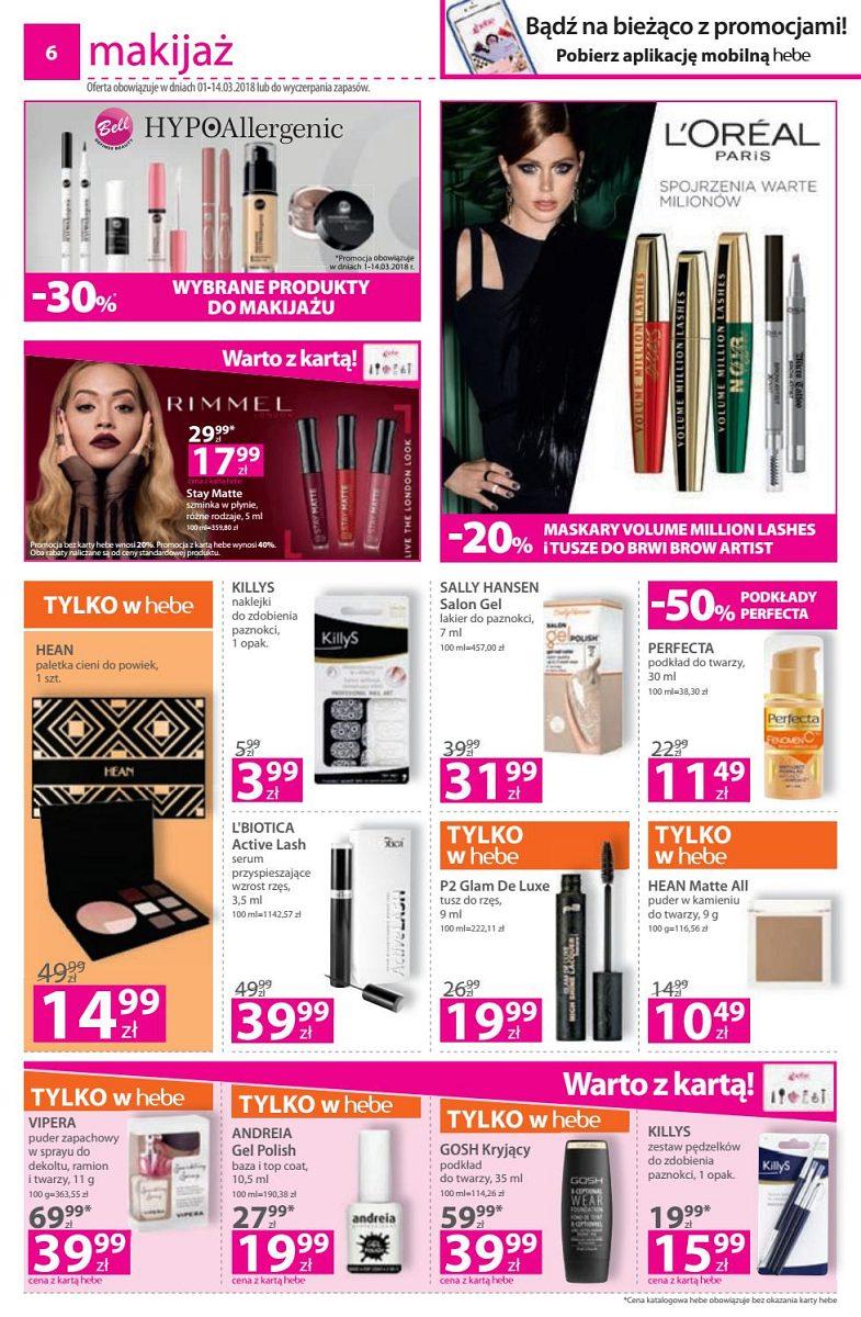 Gazetka promocyjna Hebe str. 6