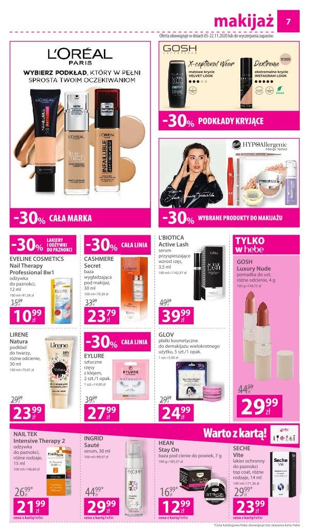 Gazetka promocyjna Hebe str. 7