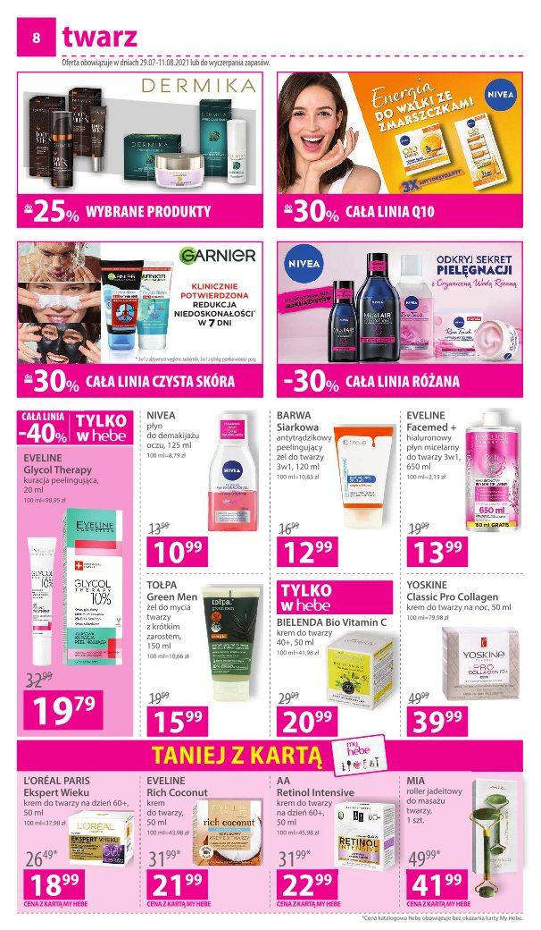 Gazetka promocyjna Hebe str. 8