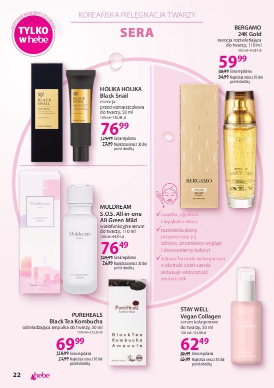 Gazetka promocyjna Hebe str. 22