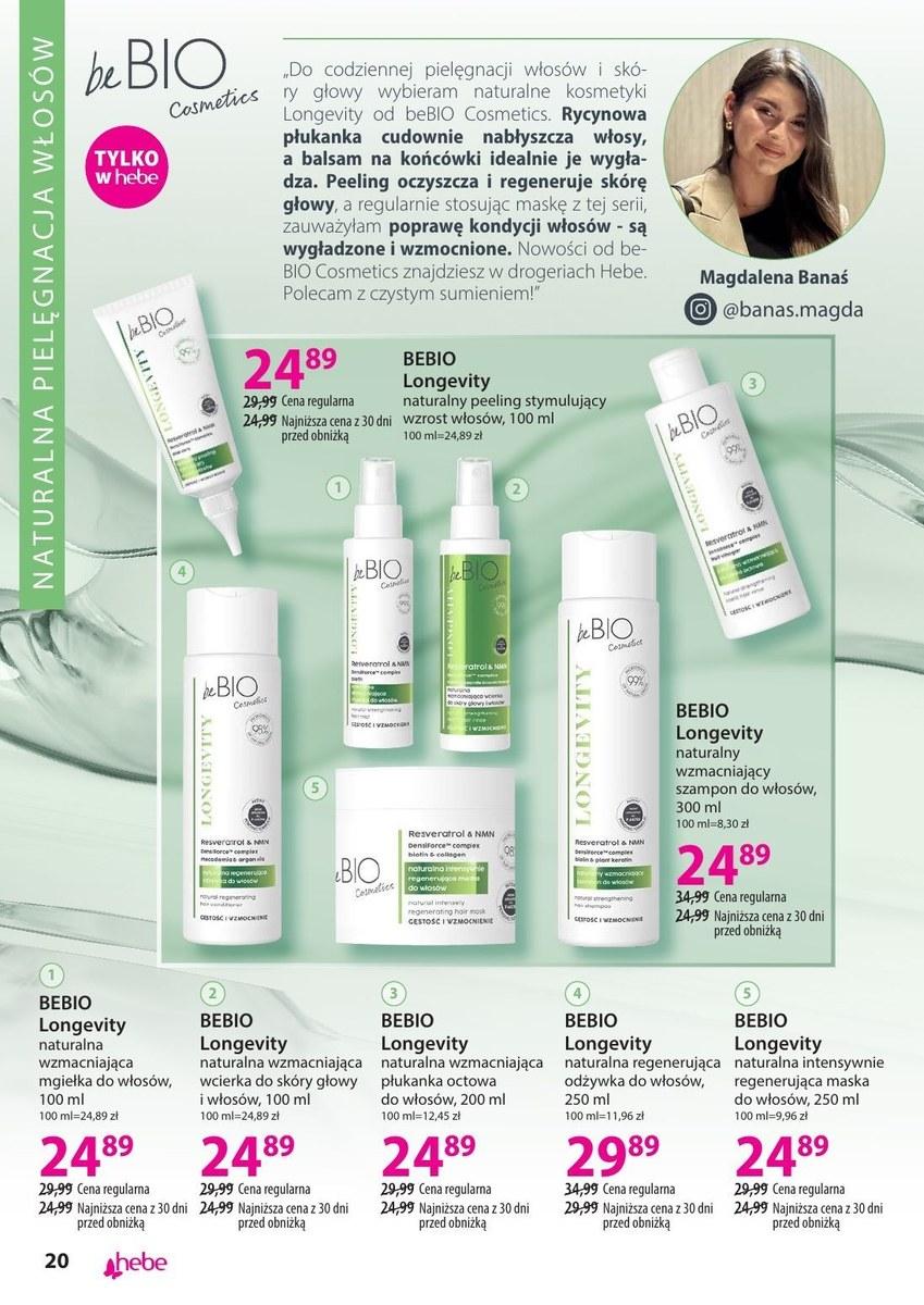 Gazetka promocyjna Hebe str. 20
