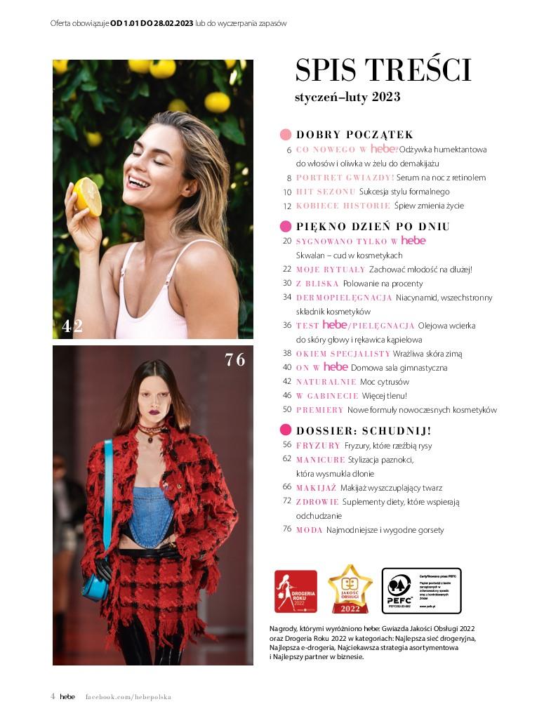 Gazetka promocyjna Hebe str. 4