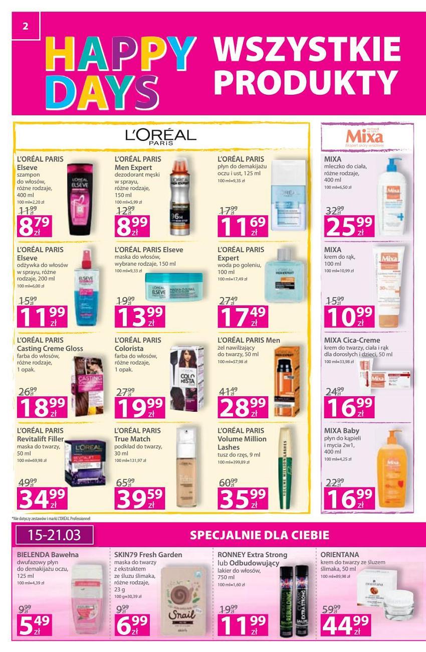 Gazetka promocyjna Hebe str. 2