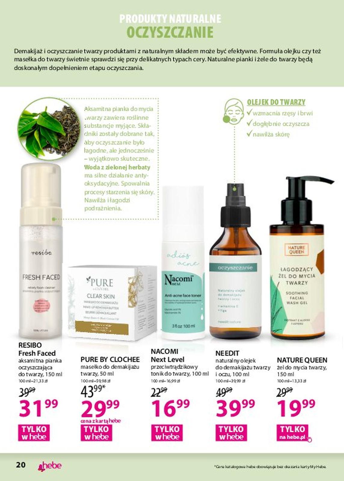 Gazetka promocyjna Hebe str. 20