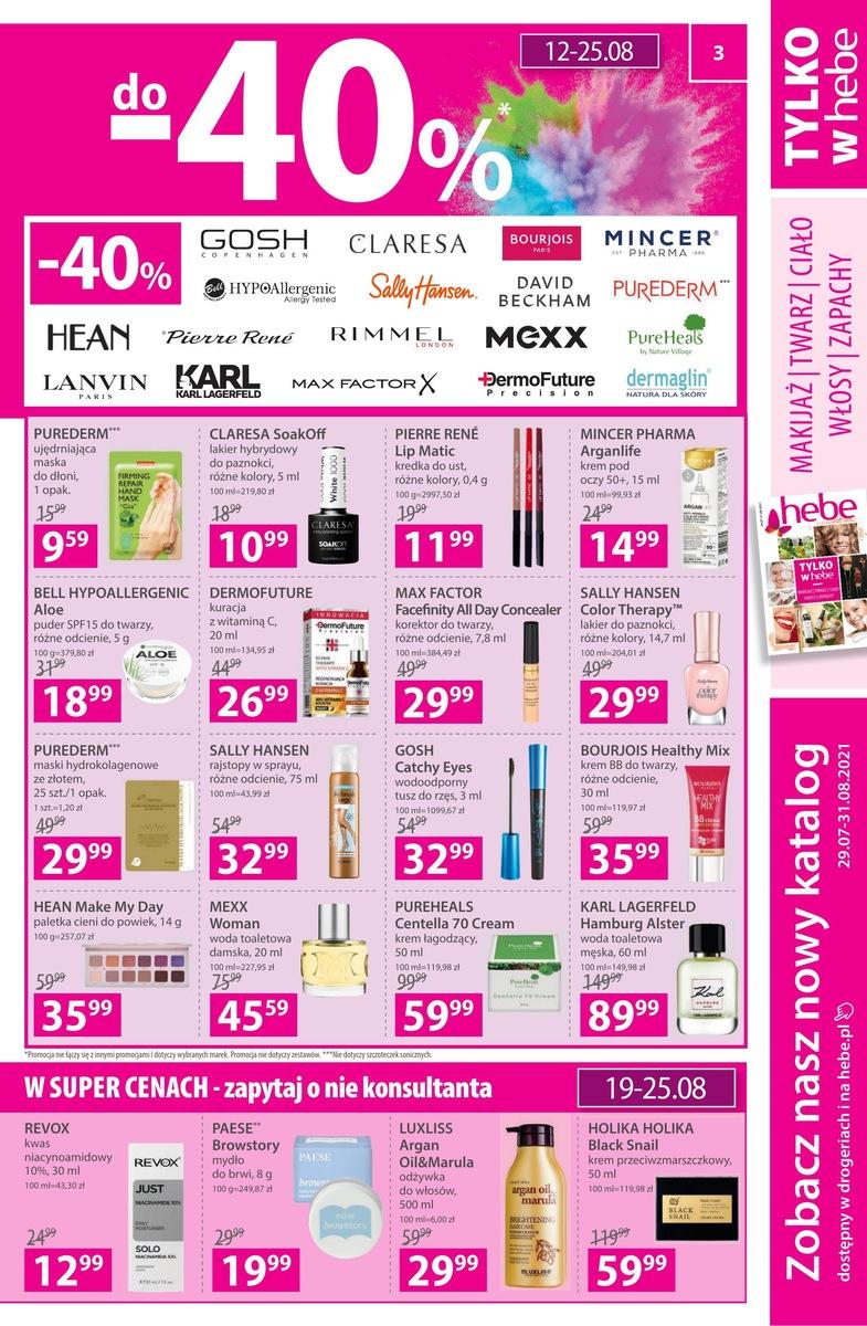 Gazetka promocyjna Hebe str. 3
