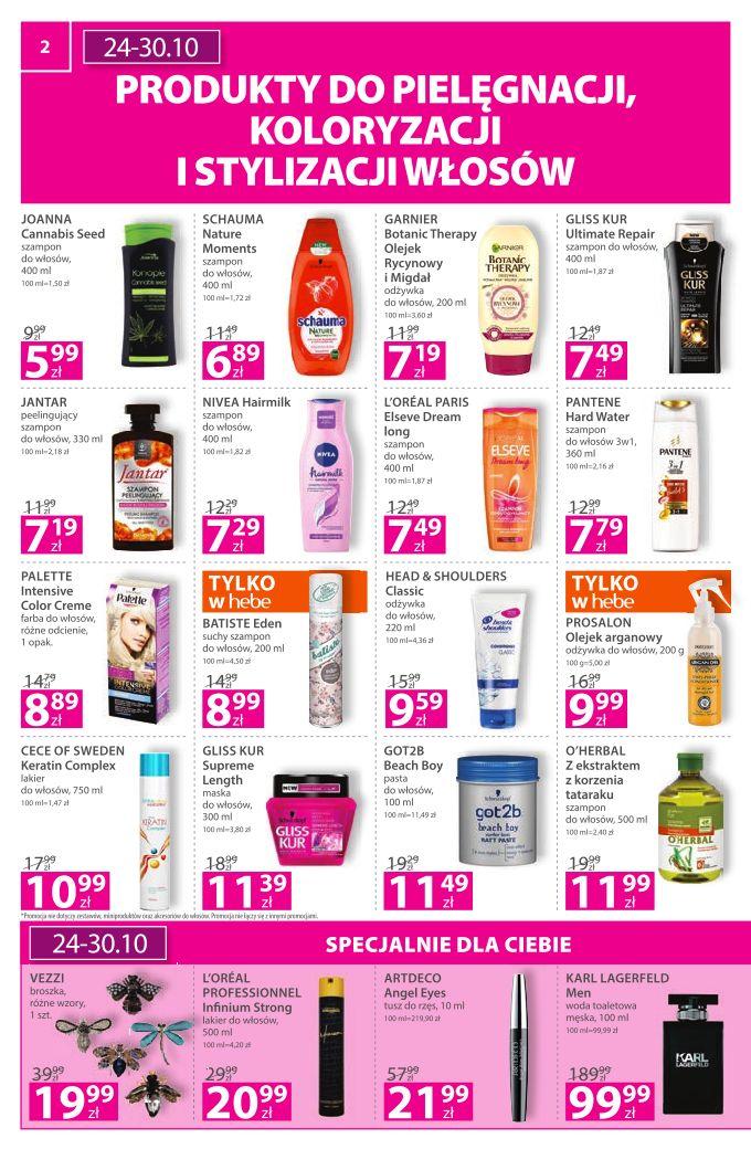 Gazetka promocyjna Hebe str. 2