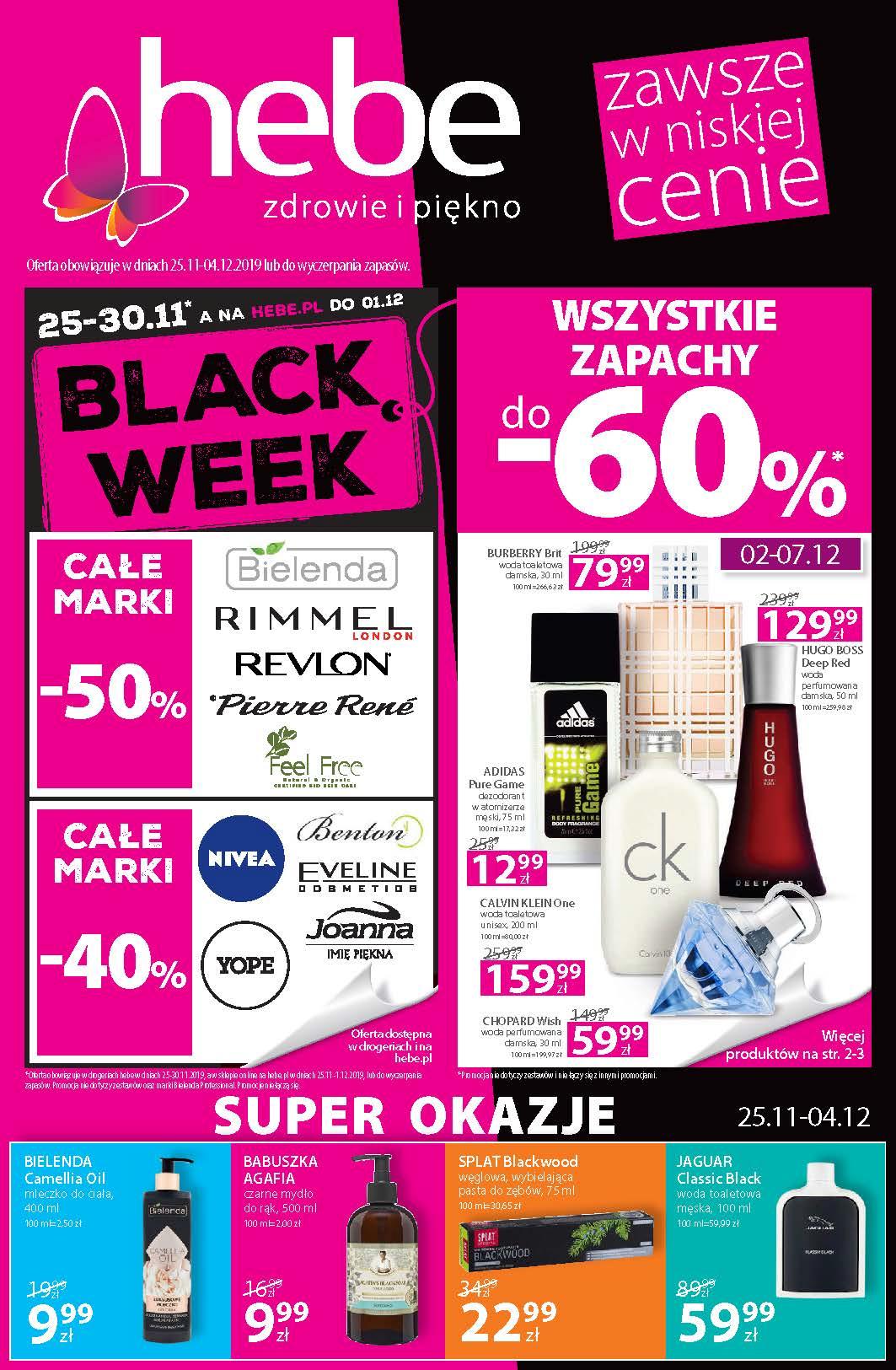 Gazetka promocyjna Hebe str. 1