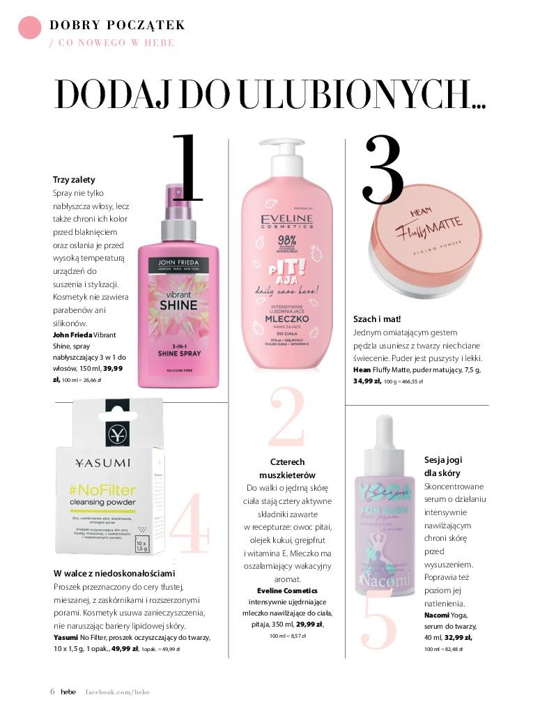 Gazetka promocyjna Hebe str. 6