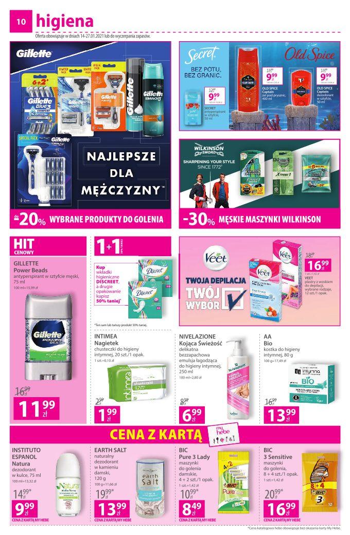 Gazetka promocyjna Hebe str. 10