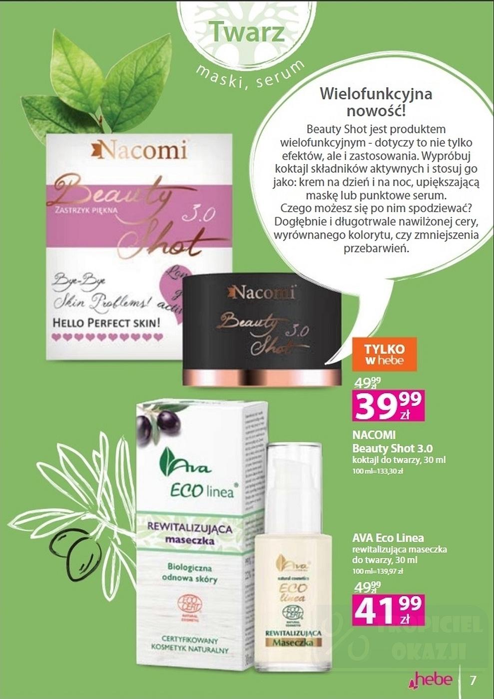 Gazetka promocyjna Hebe str. 7