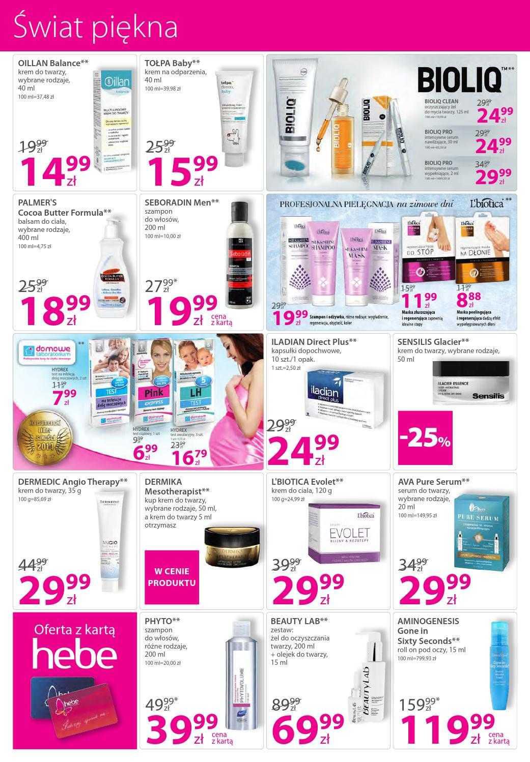 Gazetka promocyjna Hebe str. 10